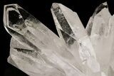 Clear Quartz Crystal Cluster - Brazil #212481-3